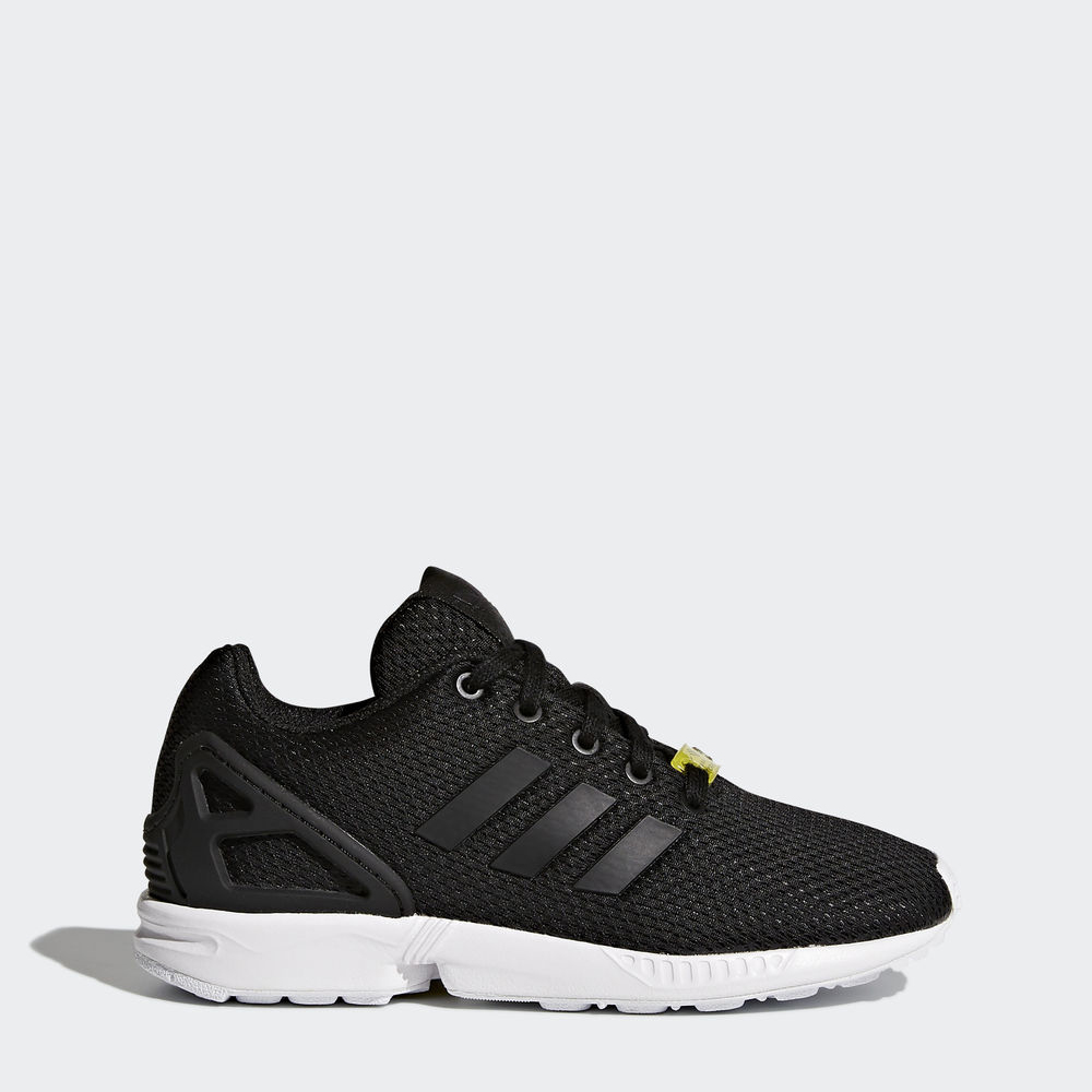 Adidas Zx Flux - Originals για αγορια - Μαυρα/Ασπρα,Μέγεθος: EU 27 – 39 1/3 (121XSUJH)